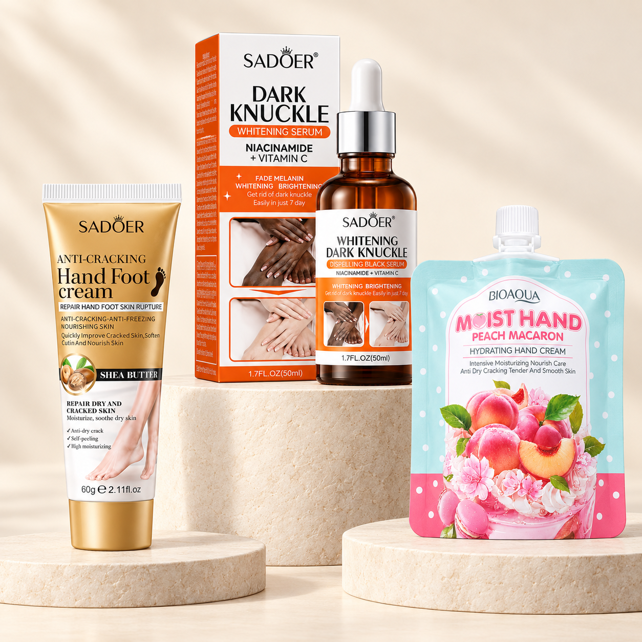 Dastan Beauty Hand and Foot Care collection products